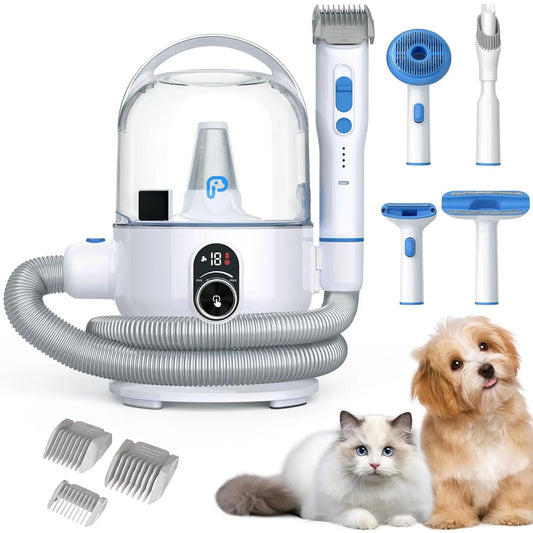 HiMISS Dog Grooming Kit With 2L Vacuum Suction