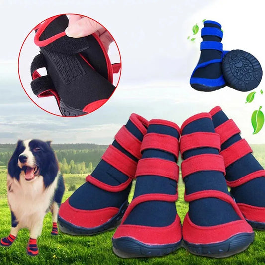Zhejiang Waterproof Dog Shoes Anti Slip Boots For Outdoors