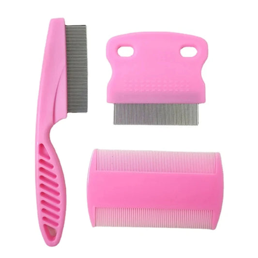 YTYIN Flea Comb Cat Grooming Set 3 Pcs For Cats Pet Supplies